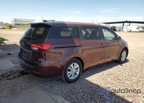 2015 Kia Sedona Lx z USA, uszkodzony, nr VIN KNDMB5C17F6026632